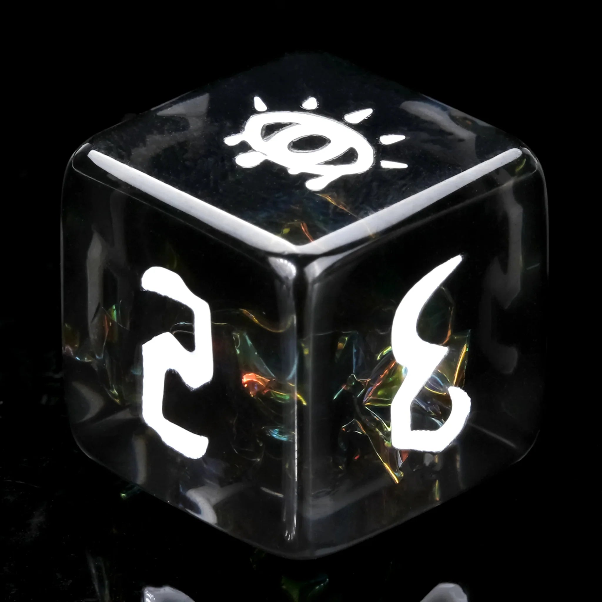 Kickstarter Dice-Warlock Resin D&D Dice Set