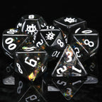 Kickstarter Dice-Warlock Resin D&D Dice Set