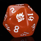 Kickstarter Dice – Warlock Resin Dice Set + White Numbers