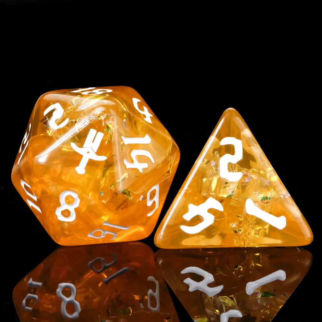 Kickstarter Dice – Warrior Class Resin Dice Set