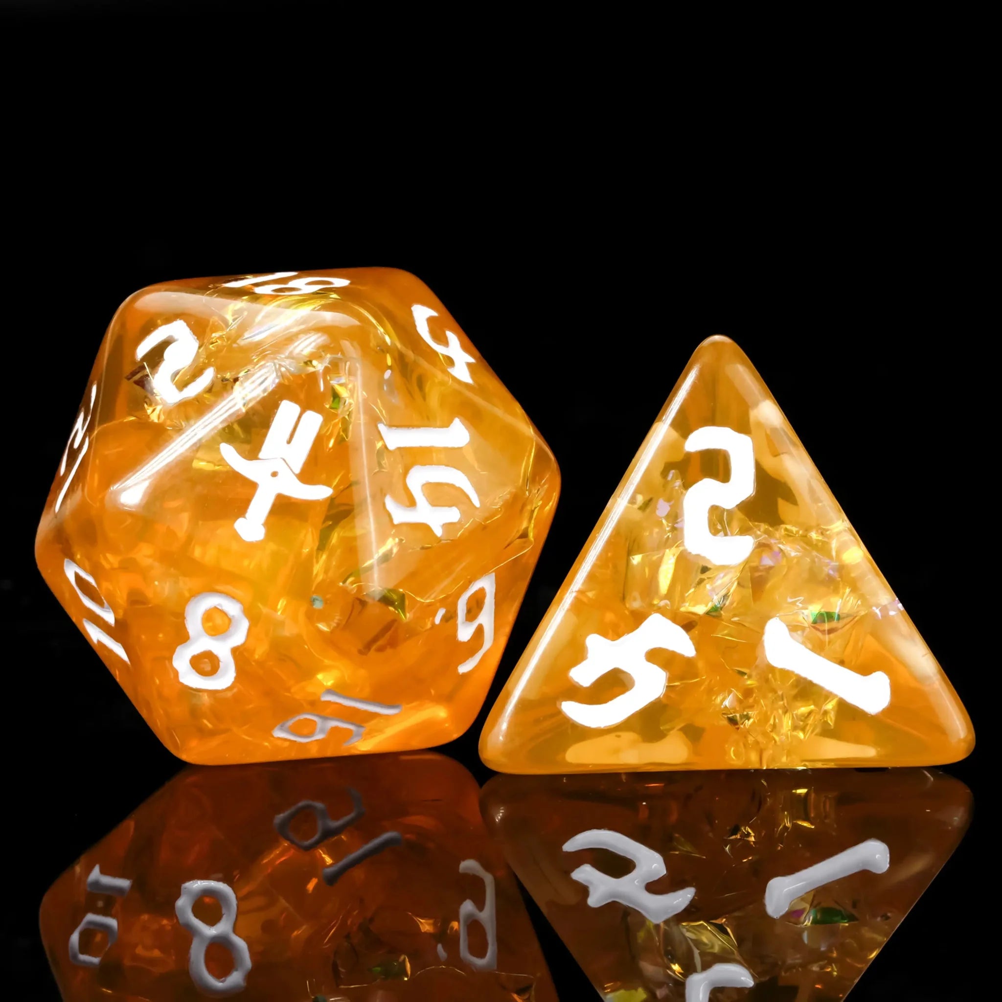 Kickstarter Dice – Warrior Class Resin Dice Set