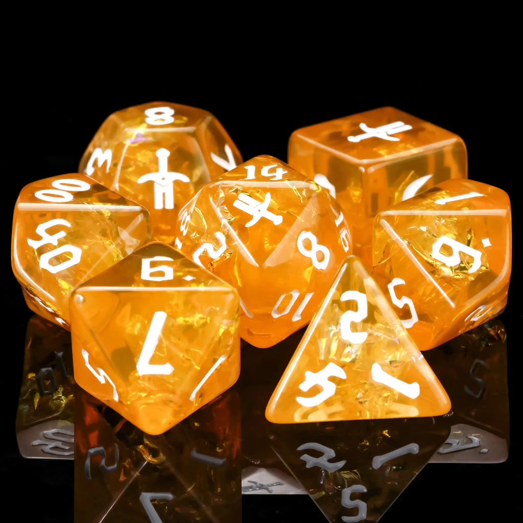 Kickstarter Dice – Warrior Class Resin Dice Set