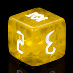 Kickstarter Dice – Yellow Paladin Resin Dice