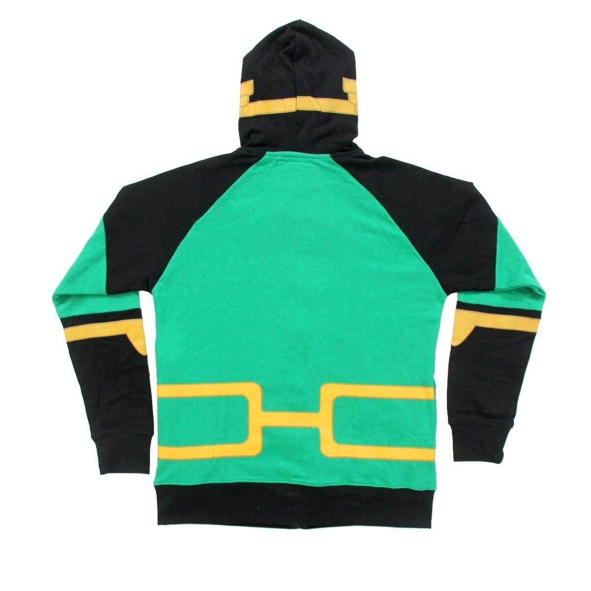 Kid Loki Symbol Zip Up Costume Hoodie Sweatshirt - XS