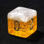 Large Budweiser Beer  Themed Resin Dice Set - Fun with every roll