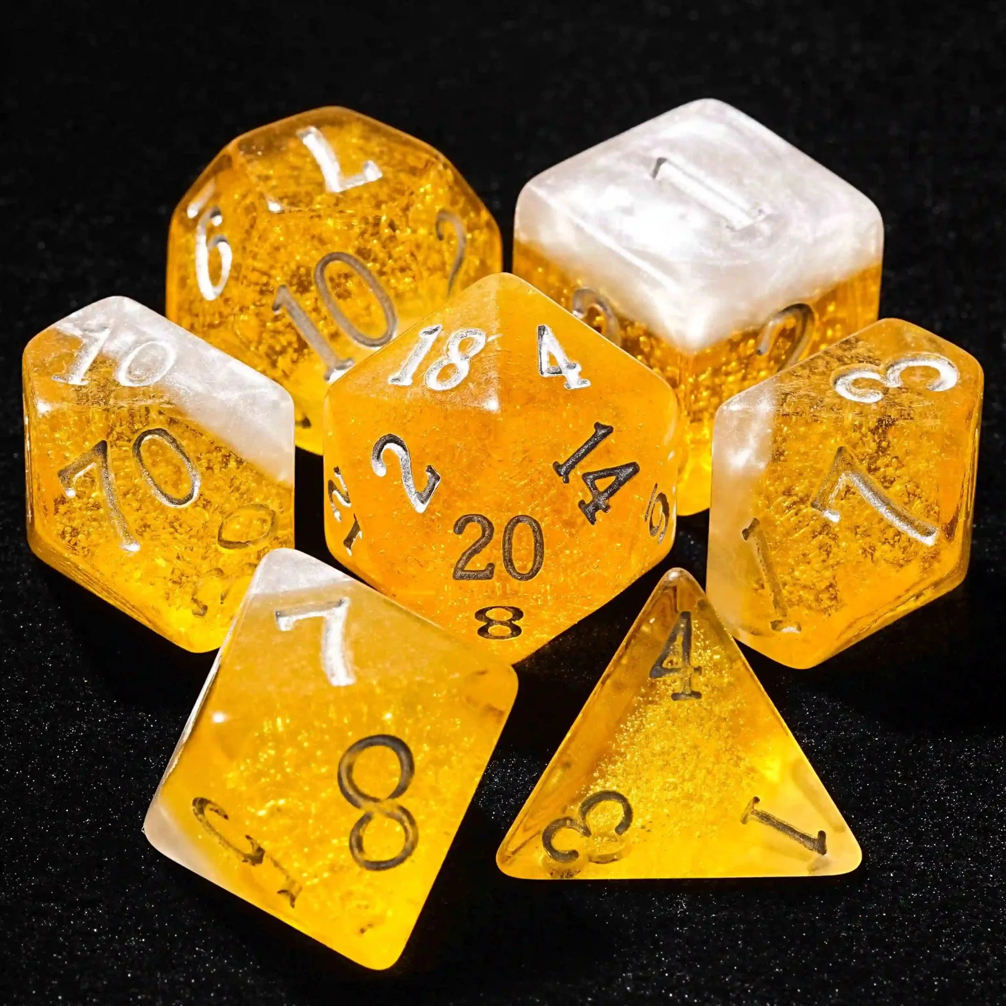 Large Budweiser Beer  Themed Resin Dice Set - Fun with every roll