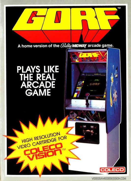 Gorf (Colecovision) - Game Manual Only