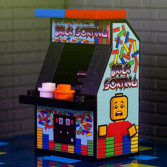 Brick Sorting - Custom Arcade Machine made with LEGO parts - 