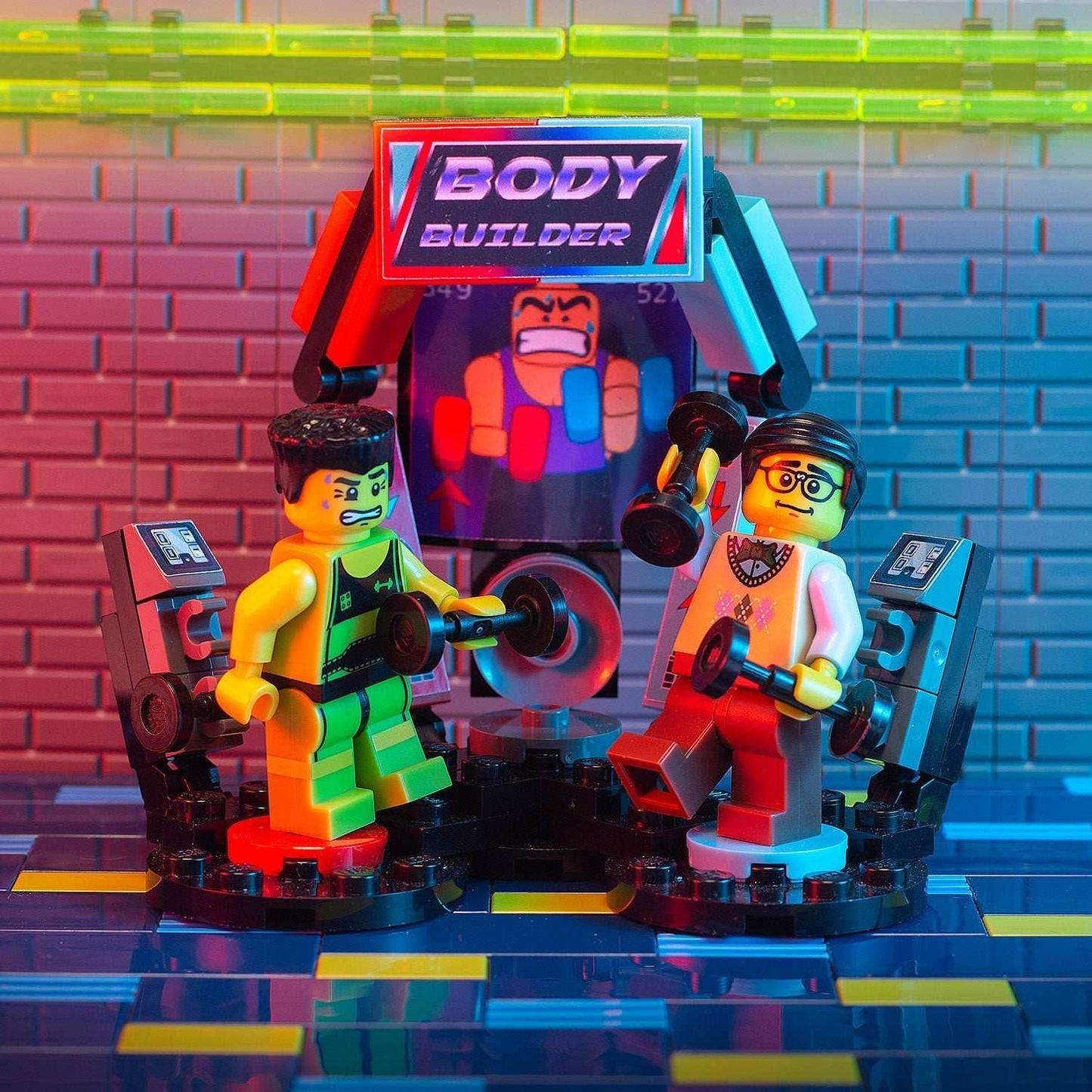 B3 Customs® Body Builder Arcade Game Building Set - 