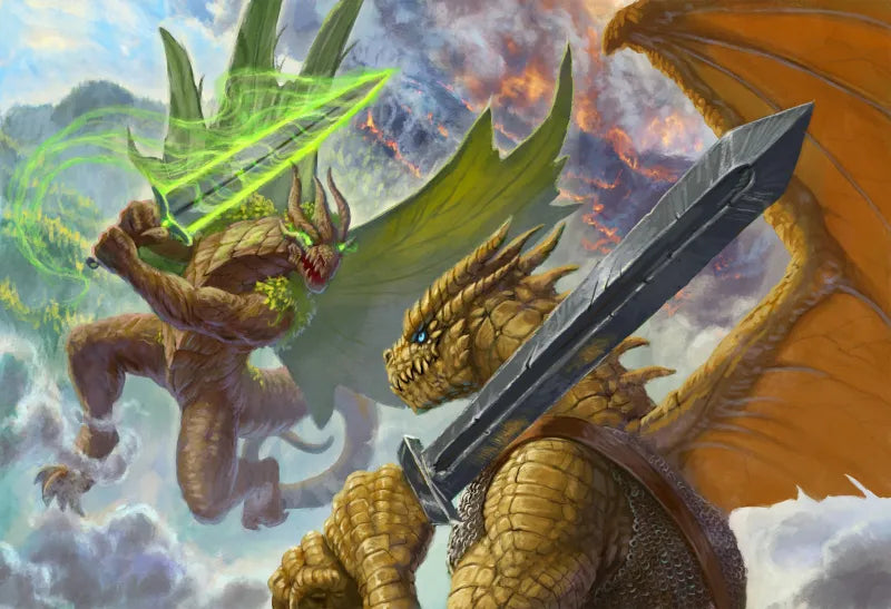 Battlezoo Dragons: Leshy Dragons for Foundry VTT