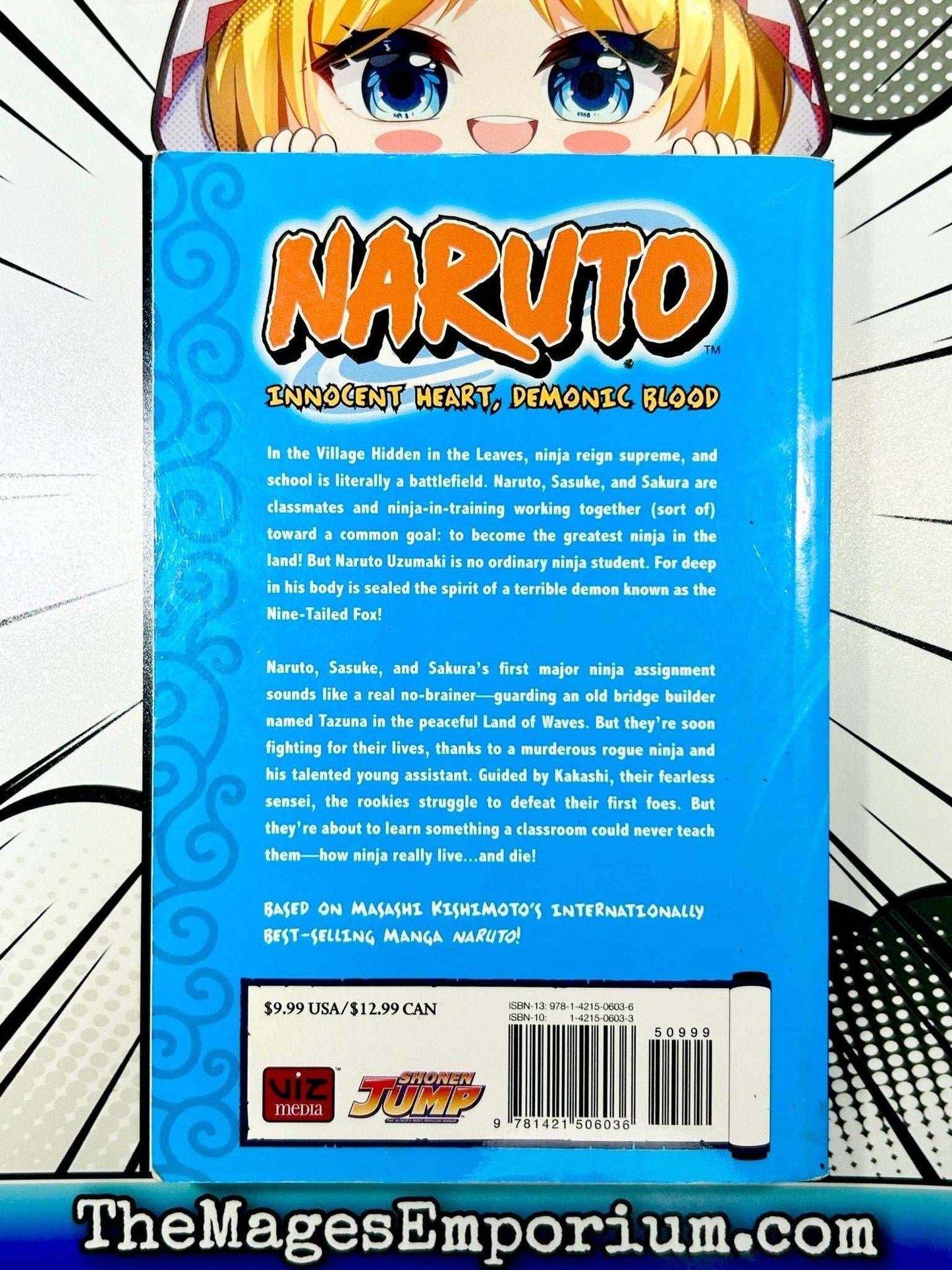 Naruto Innocent Hear, Demonic Blood Light Novel - 