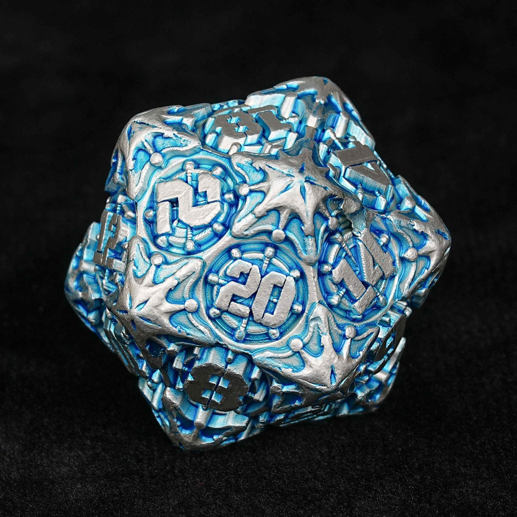 Limited Clearance-Metal Pirate DND Dice Set｜3D Embossed Metal