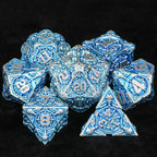 Limited Clearance-Metal Pirate DND Dice Set｜3D Embossed Metal