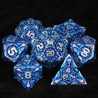 Limited Clearance-Metal Pirate DND Dice Set｜3D Embossed Metal