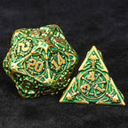 Limited Clearance-Metal Pirate DND Dice Set｜3D Embossed Metal
