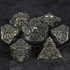 Limited Clearance-Metal Pirate DND Dice Set｜3D Embossed Metal