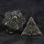 Limited Clearance-Metal Pirate DND Dice Set｜3D Embossed Metal