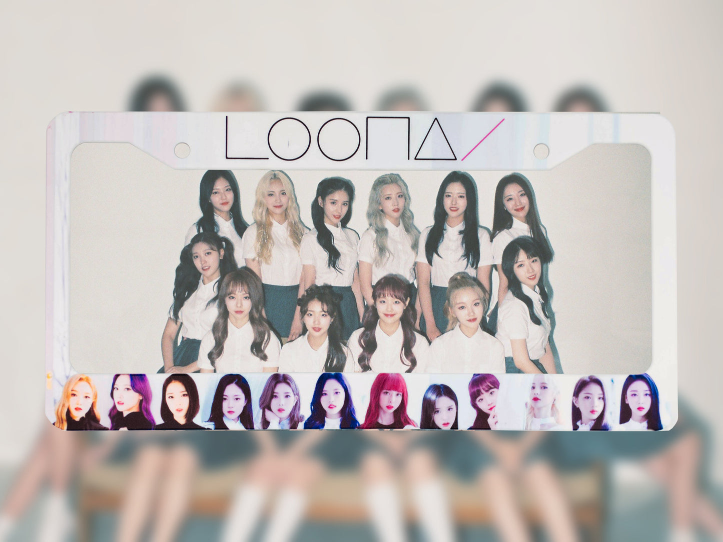 Loona Kpop License Plate Frame