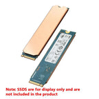 M.2 SSD Copper Heatsink | NVMe 2280/2242/2230 Radiator with Thermal Pad for PS5, Laptop & PC