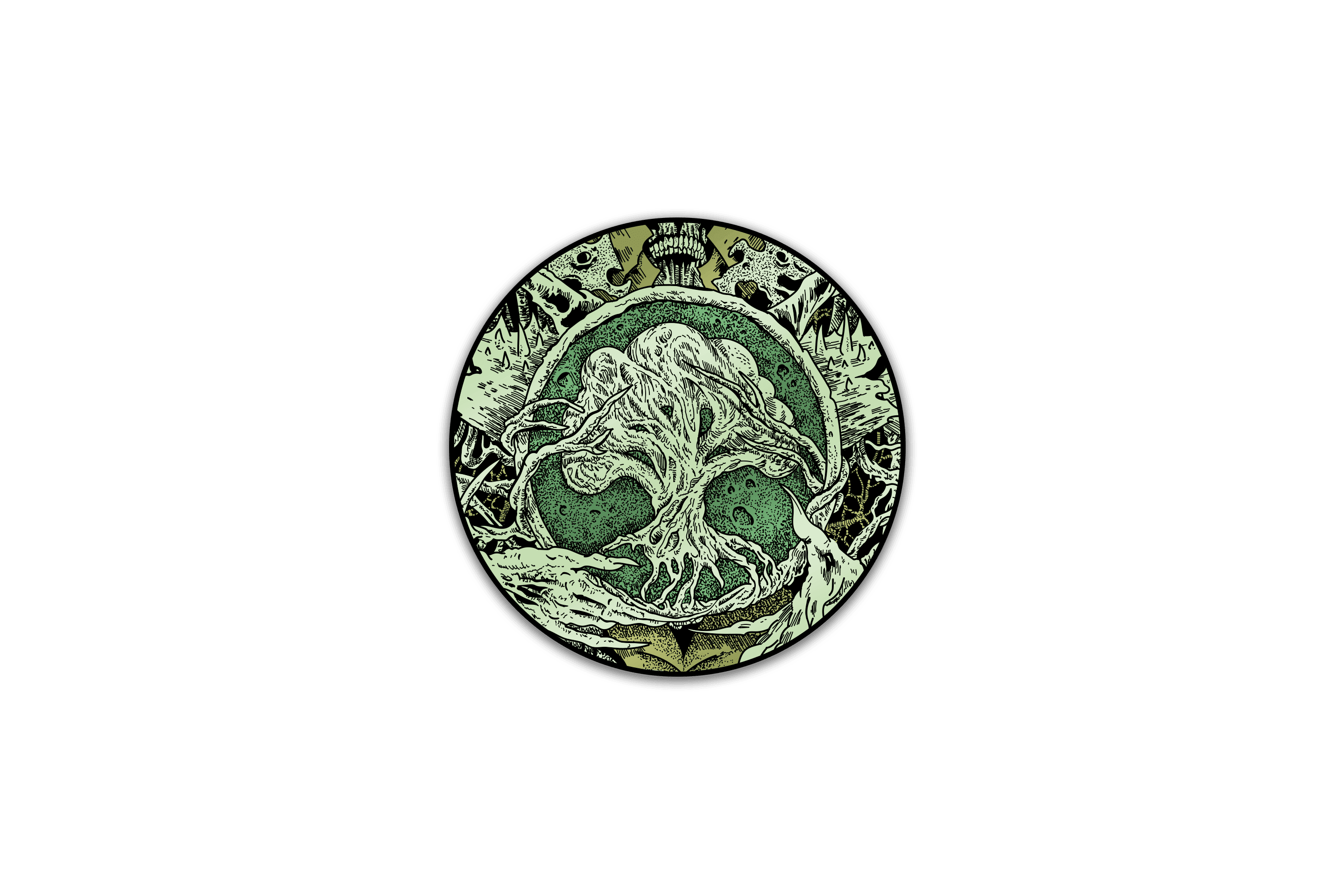 Magic: The Gathering - Infect Forest Pin - 