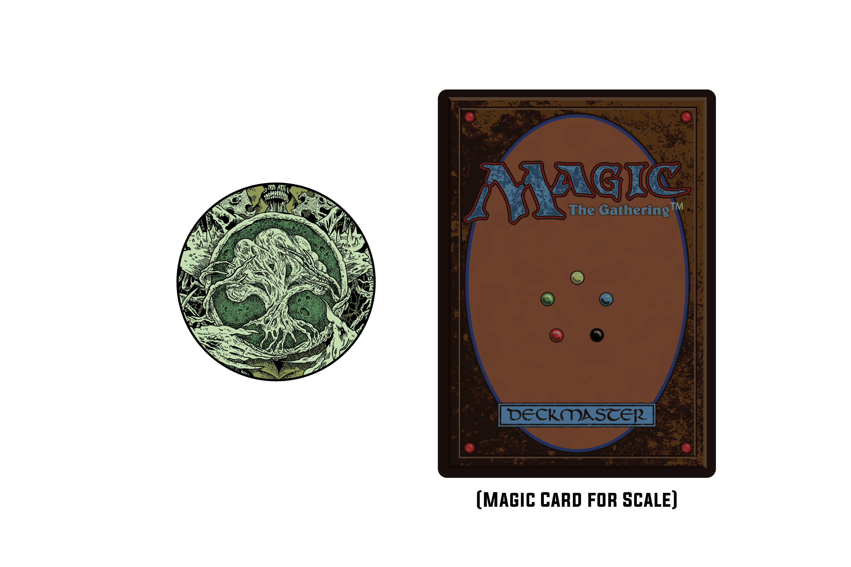 Magic: The Gathering - Infect Forest Pin - 