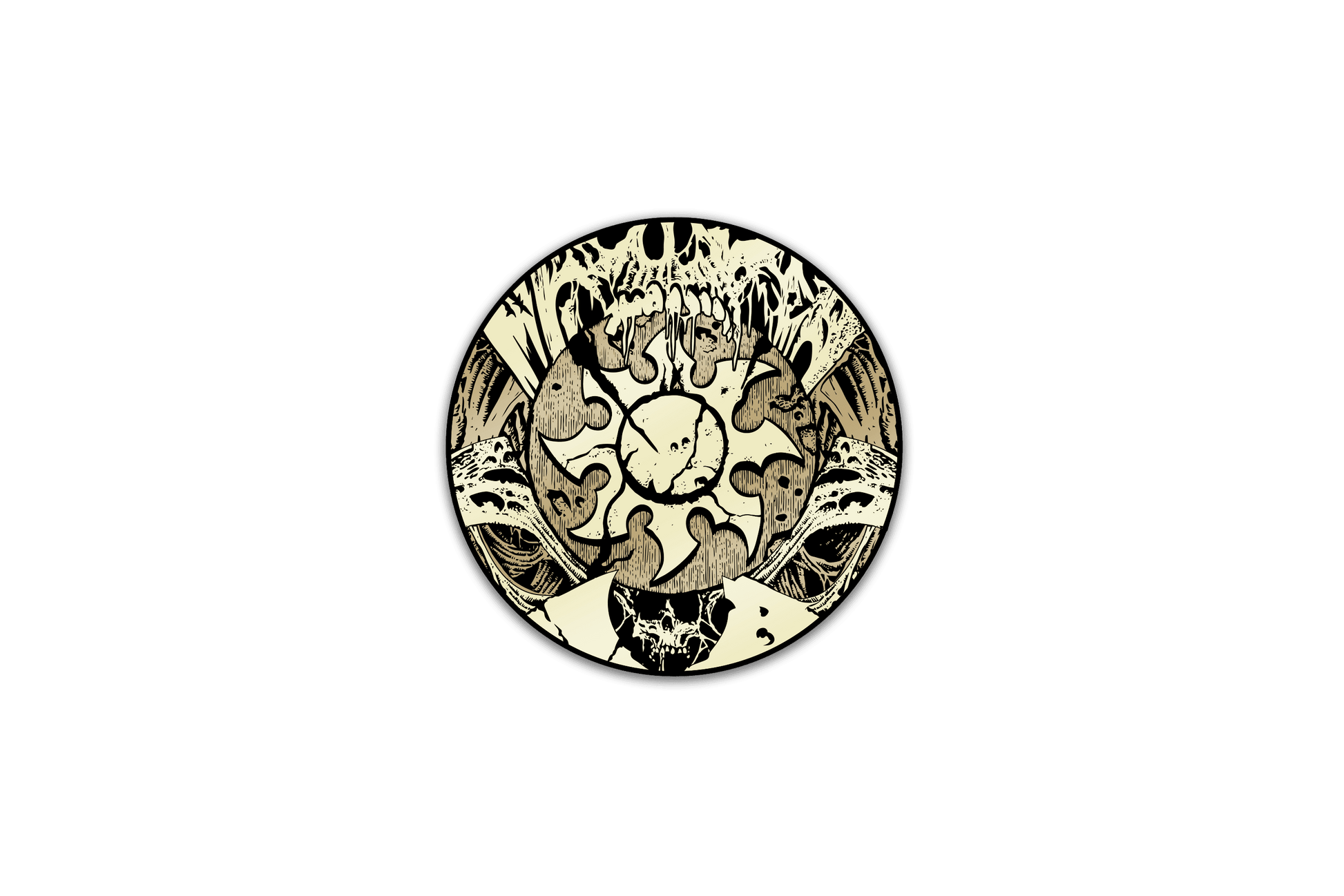 Magic: The Gathering - Infect Plains Pin - 