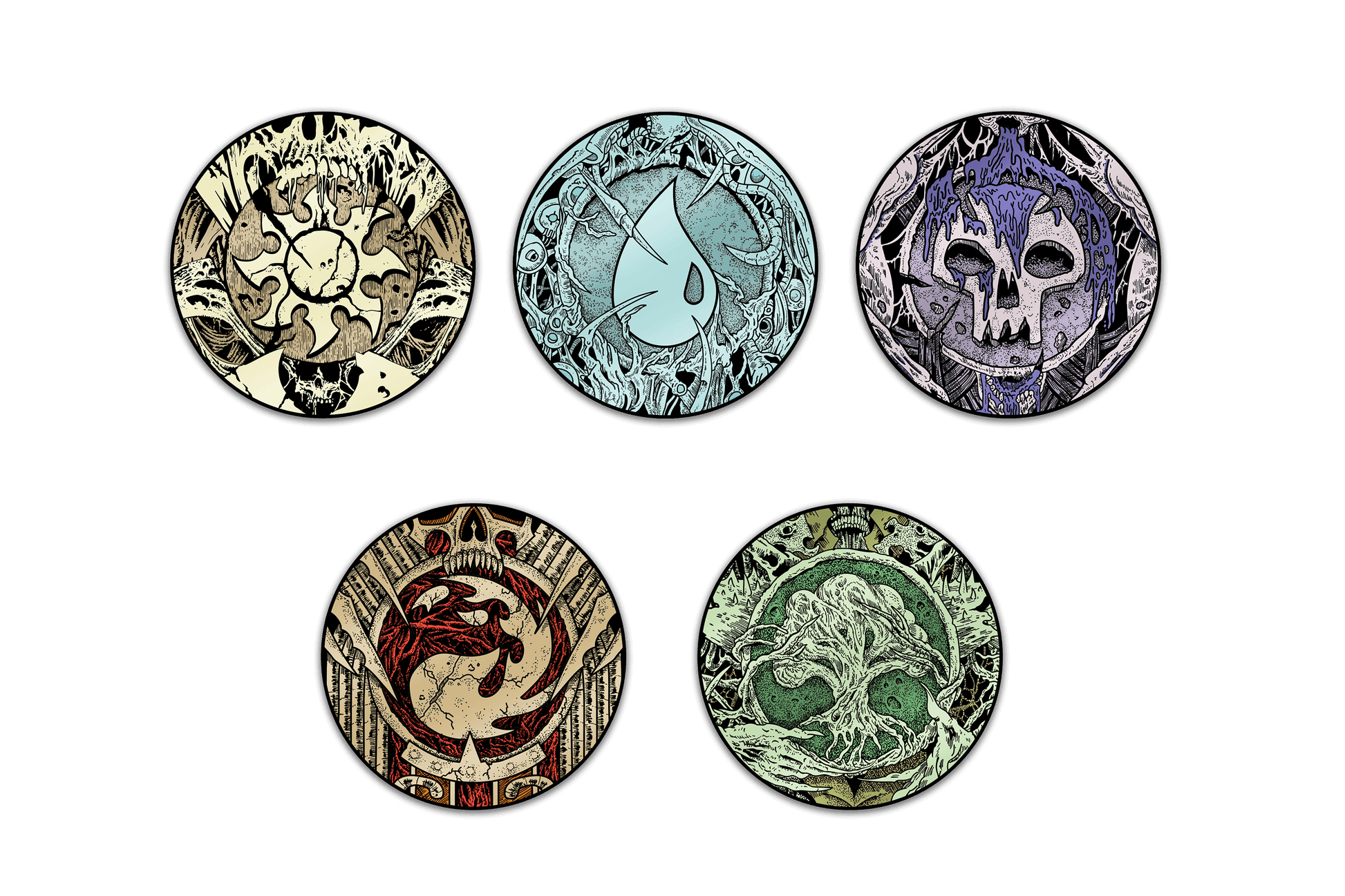 Magic: The Gathering - Infect Mana Set - 