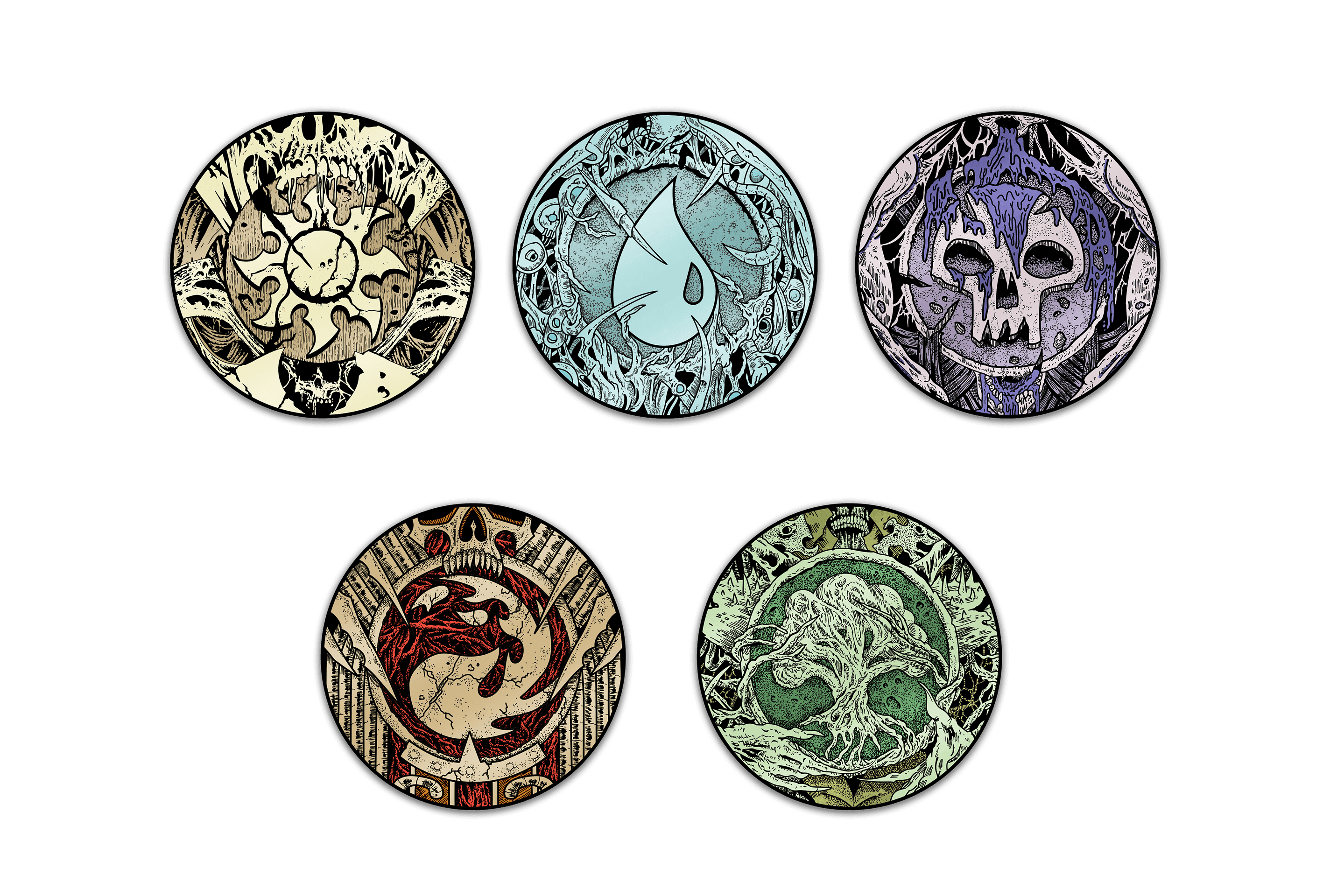 Magic: The Gathering - Infect Mana Set - 