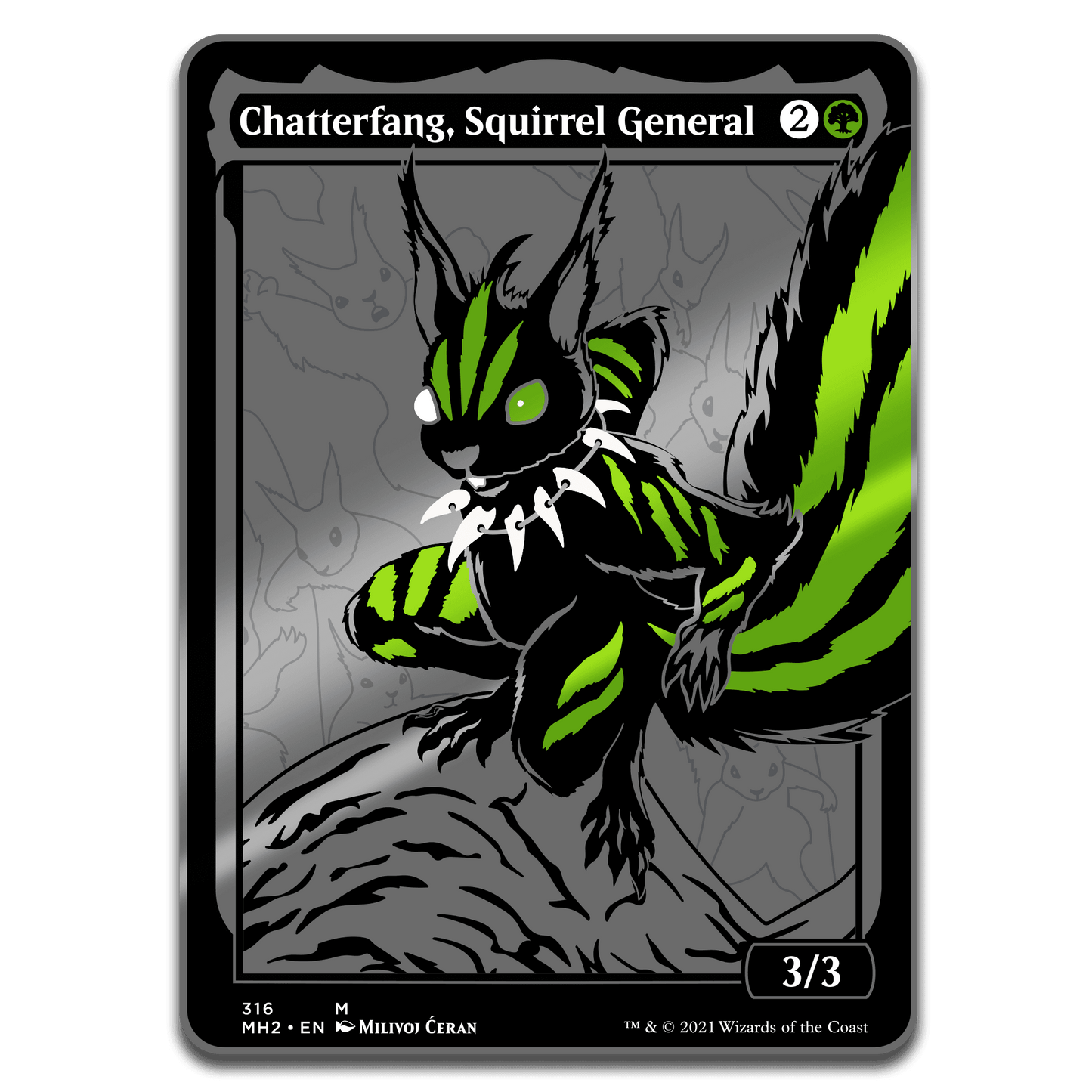 Magic: The Gathering - Member's Exclusive Chatterfang Commander Token - 