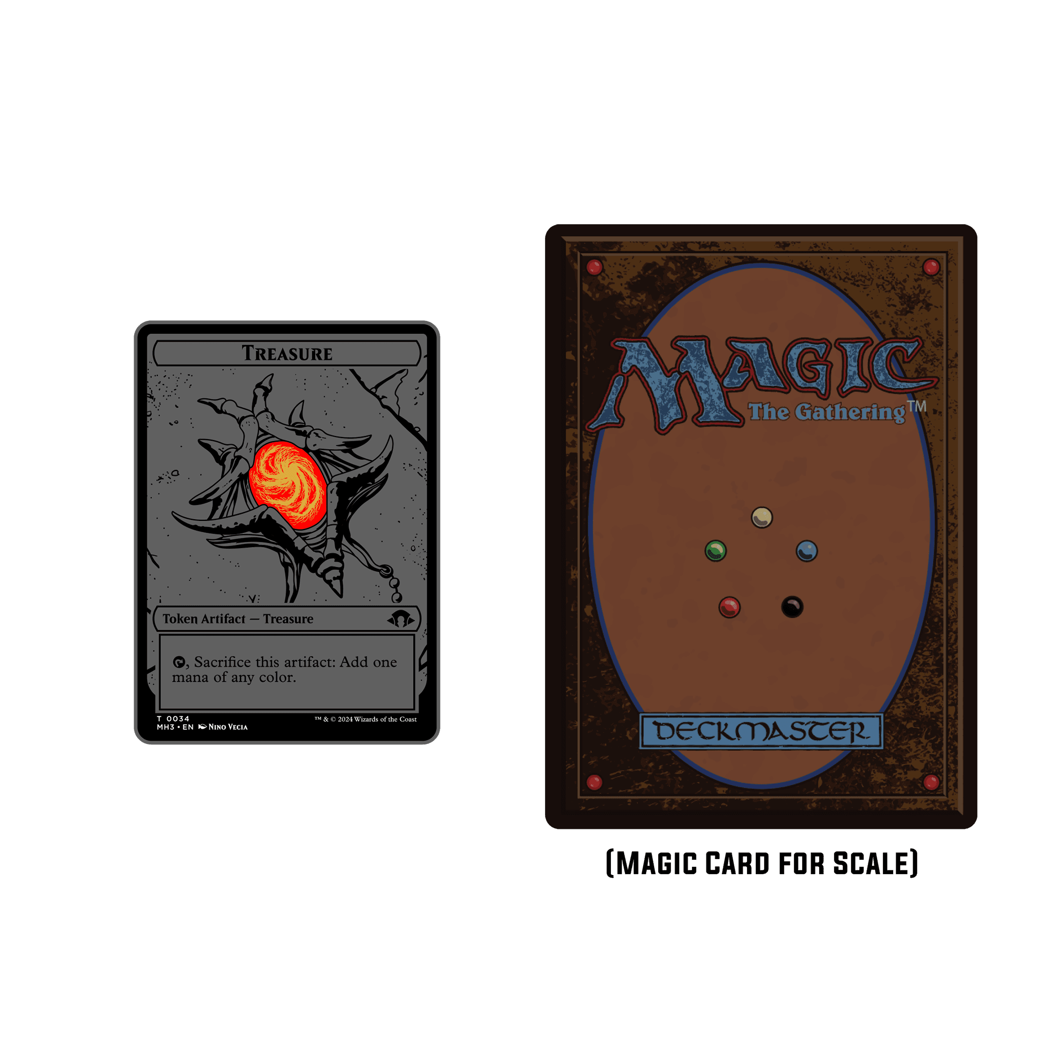 Magic: The Gathering - Members Exclusive MH3 Treasure Token - 