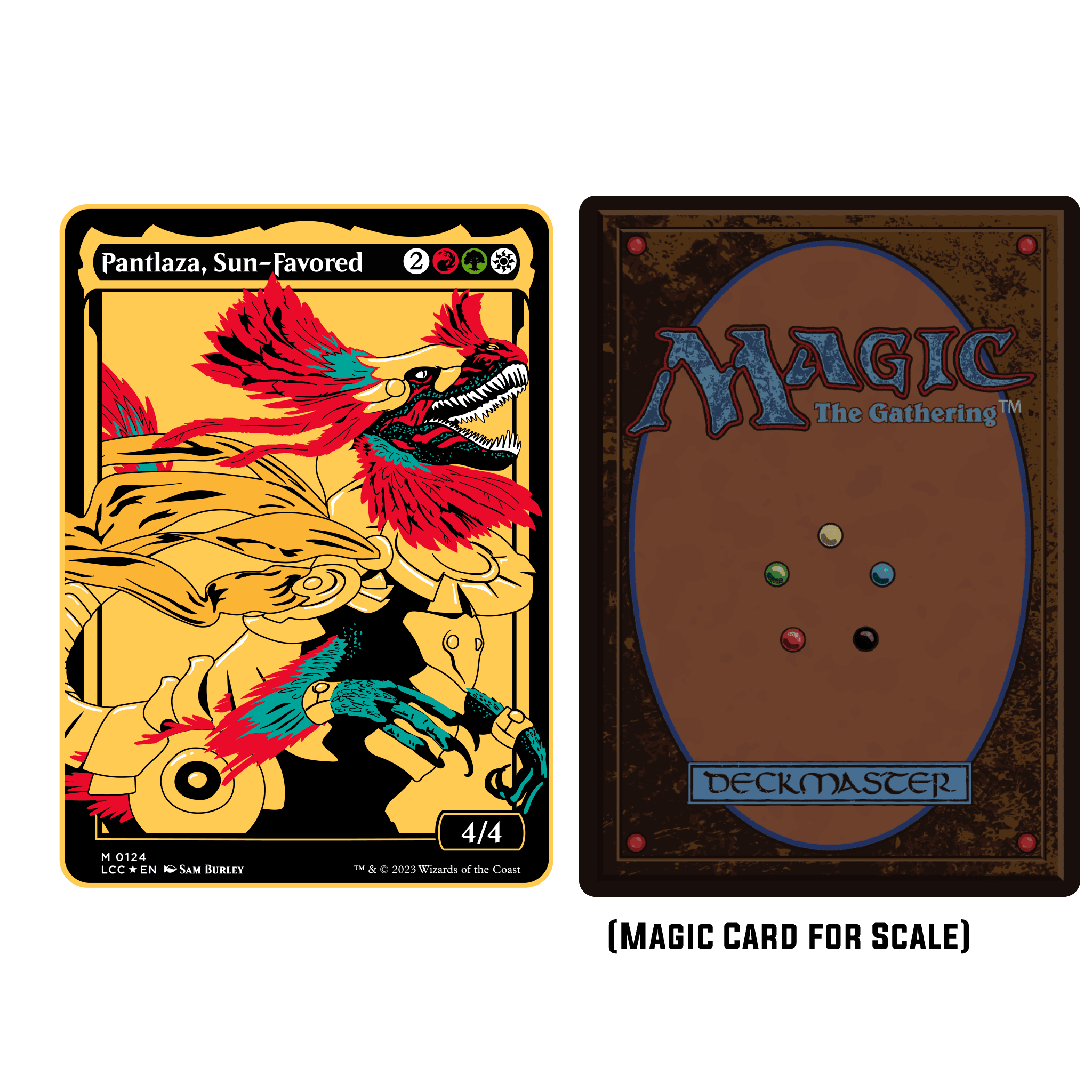 Magic: The Gathering - Pantlaza Sun-Favored Commander Token - 