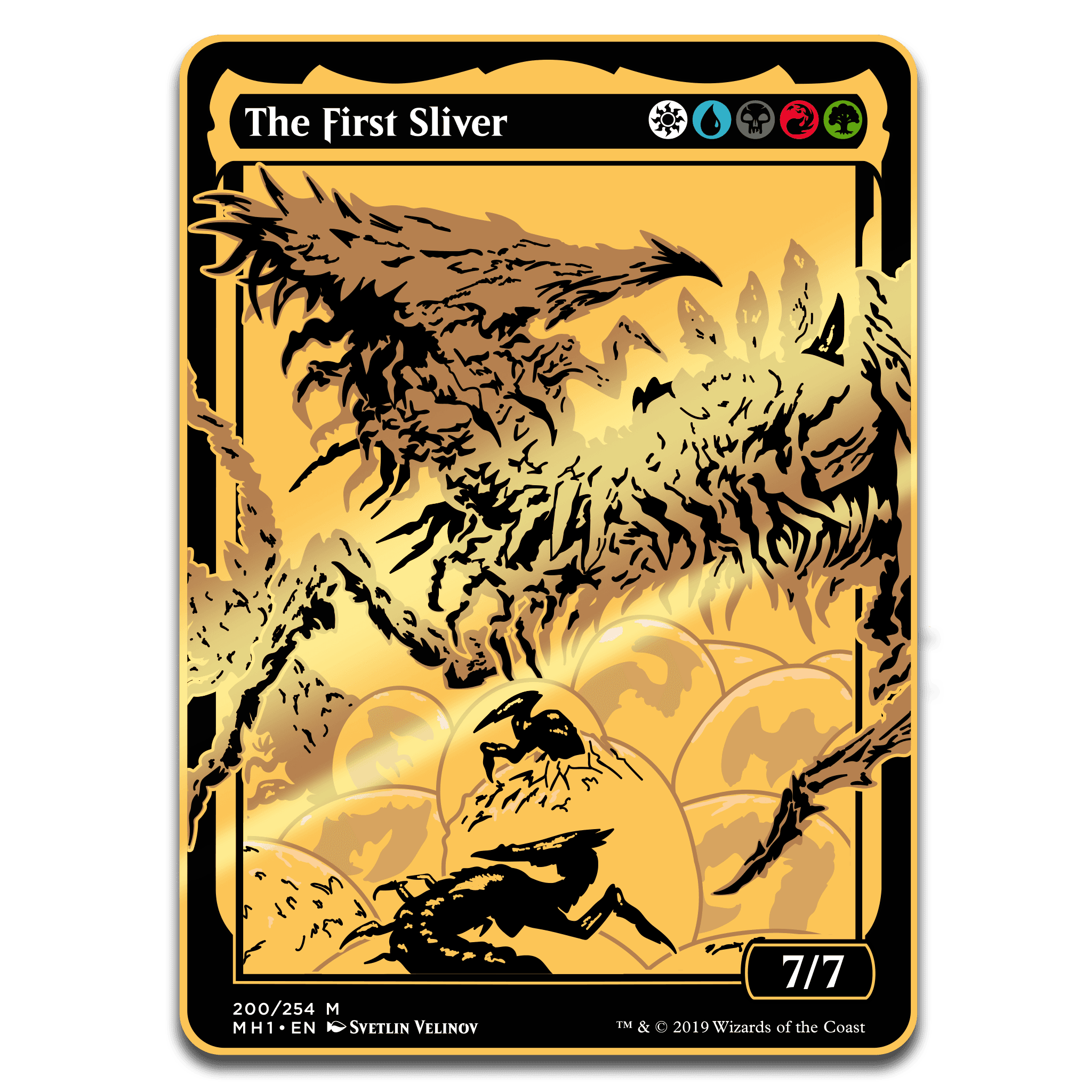 Magic: The Gathering - The First Sliver Commander Token - 