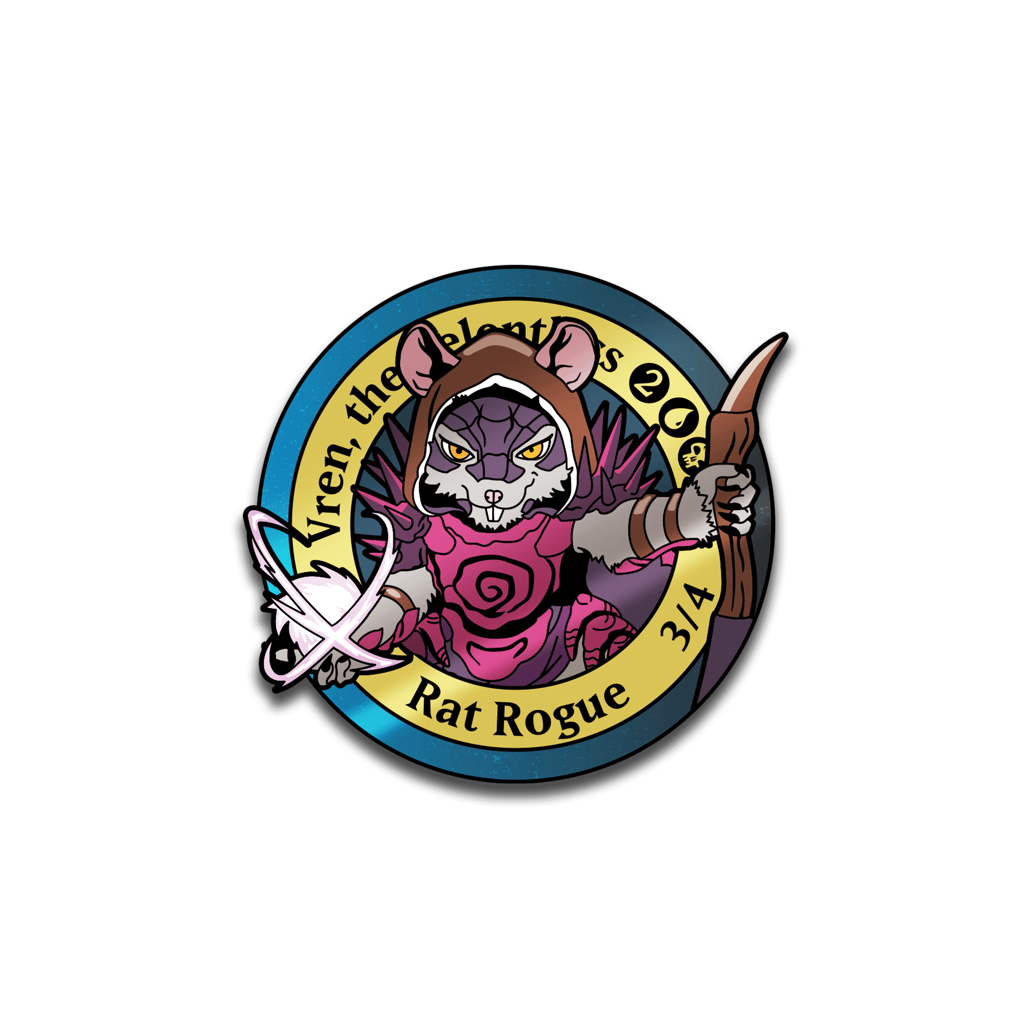 Magic: The Gathering - Vren, the Relentless AR Pin - 