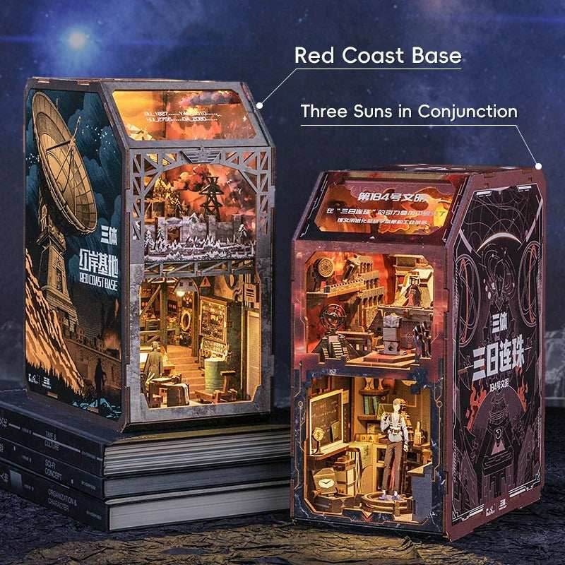 Book Nook Wizardi Miniature - Suns in Conjunction Roombox Kit - 