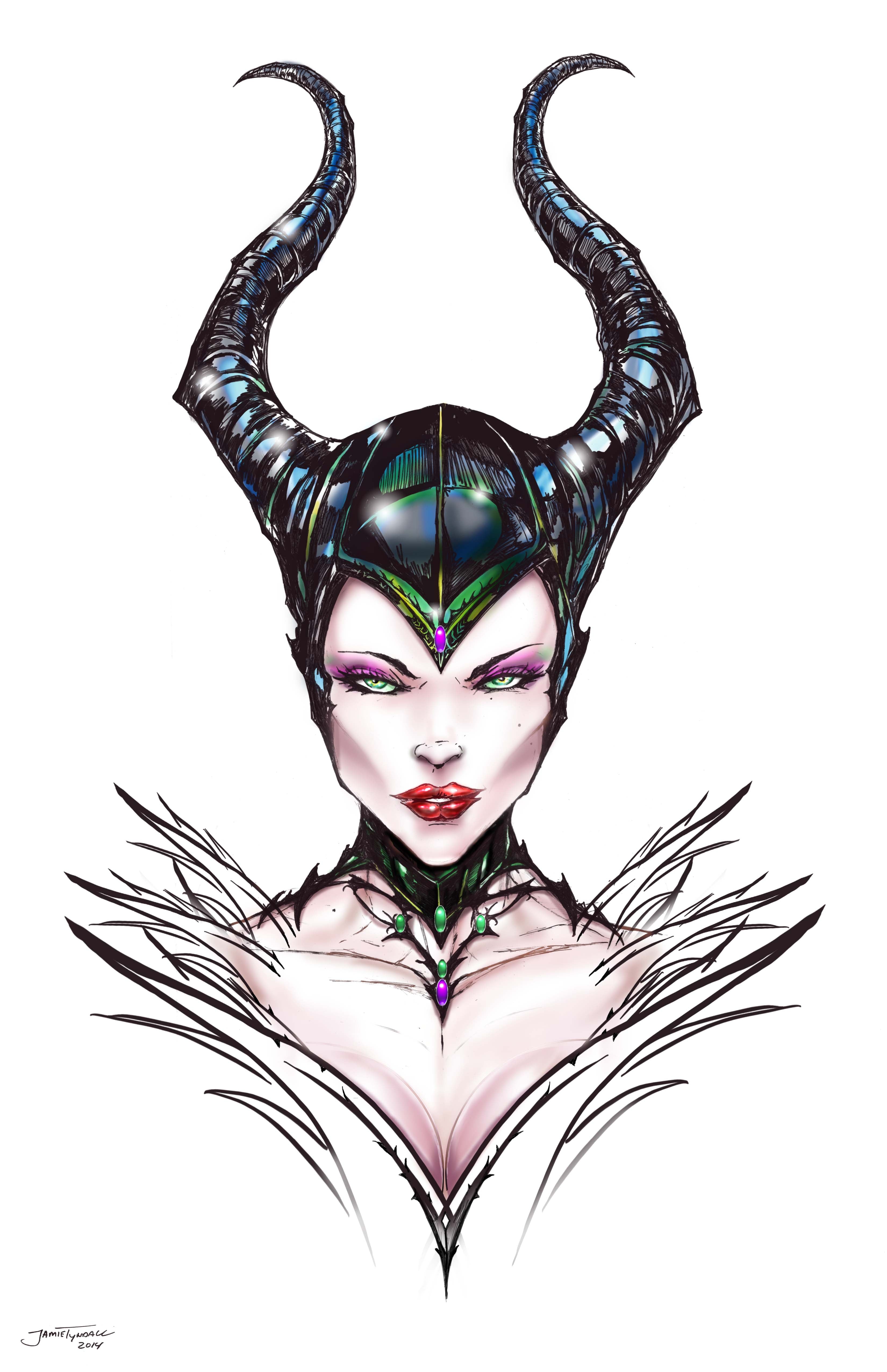 Malificient Print