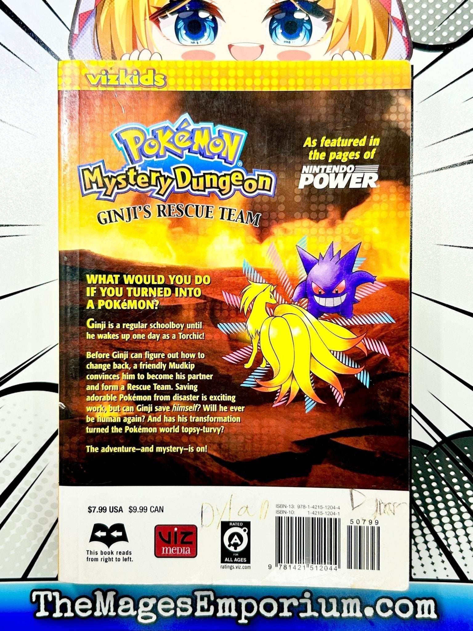 Pokemon Mystery Dungeon Ginji's Rescue Team - 