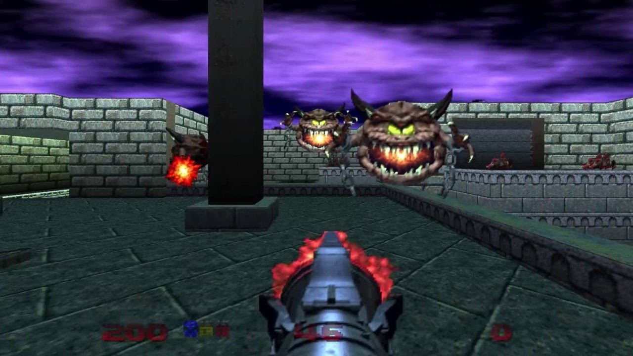 Doom 64 Nintendo 64 N64 Video Game Cartridge