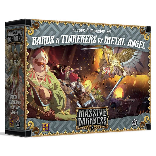 Massive Darkness 2: Bards and Tinkerers vs Metal Angel - 