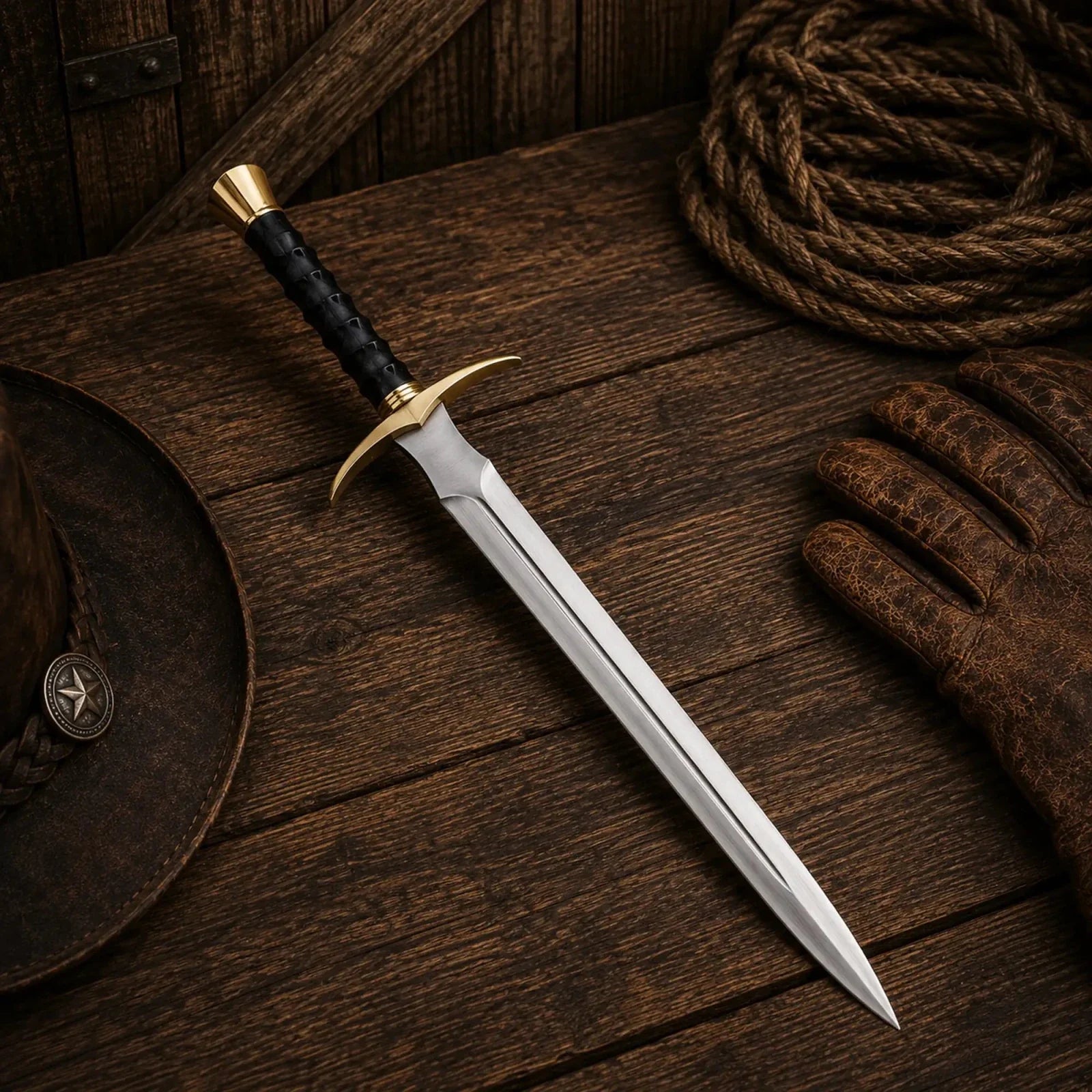 Medieval Viking Sword – D2 Steel Shadowbane Legendary Blade