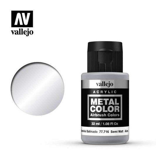 Metal Color: Semi Matt Aluminium - 