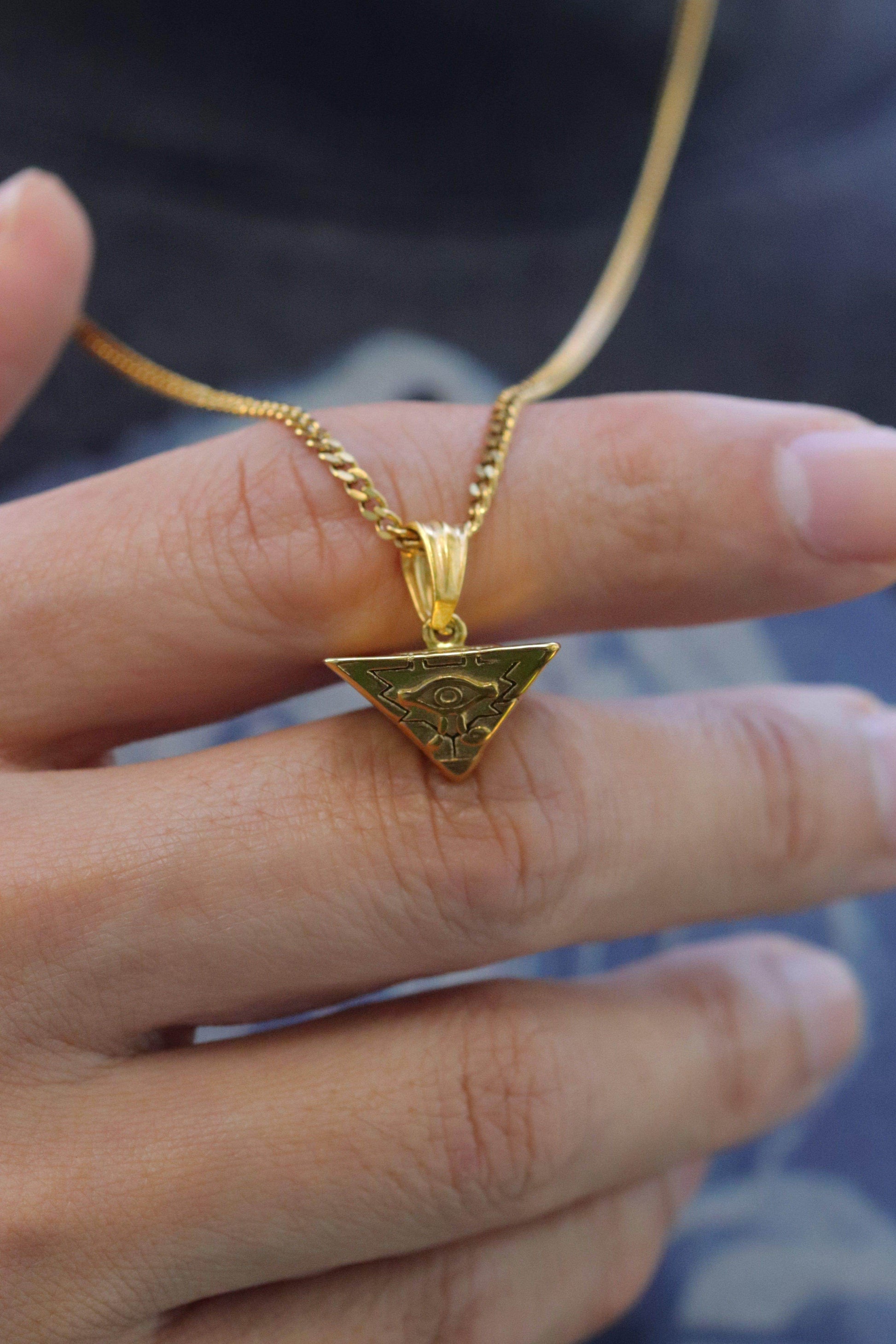 Yu-Gi-Oh!™ Millennium Puzzle Necklace - Black