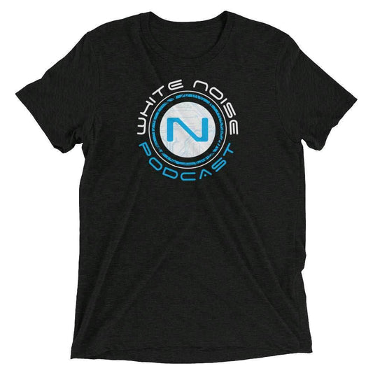 White Noise Tri-Blend Tee - Charcoal-Black Triblend / XS