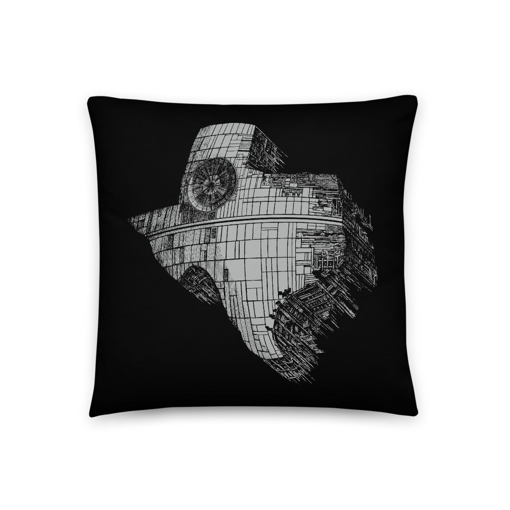 Texas Death Star - Throw Pillow