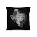 Texas Death Star - Throw Pillow