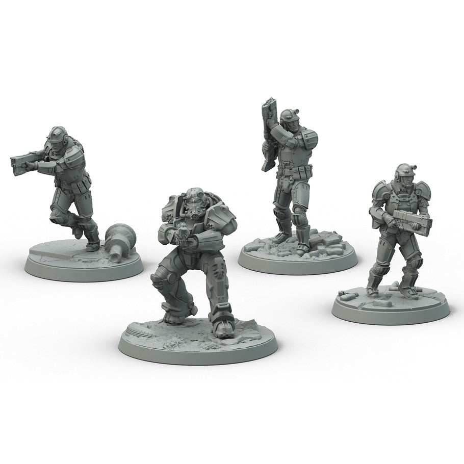 Fallout: Wasteland Warfare - Brotherhood of Steel - Frontline Knights - 
