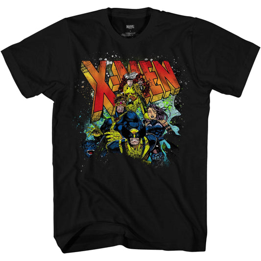 X-Men 90's Team Jim Lee Marvel Comics Adult T-Shirt - S