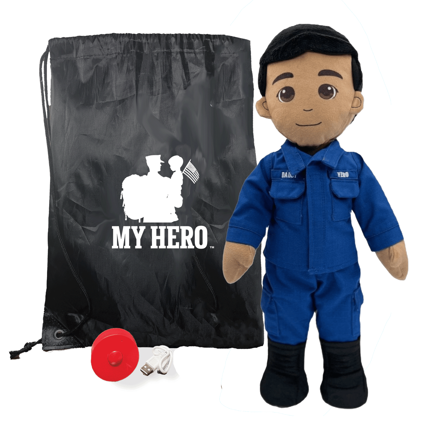My Hero™ Coast Guard Daddy Doll | Recordable