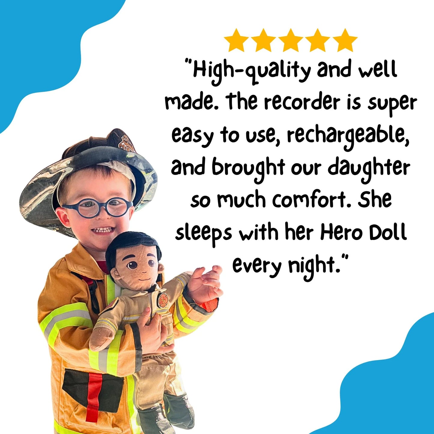 My Hero™ Medical Hero Scrubs | Custom Recordable Plush