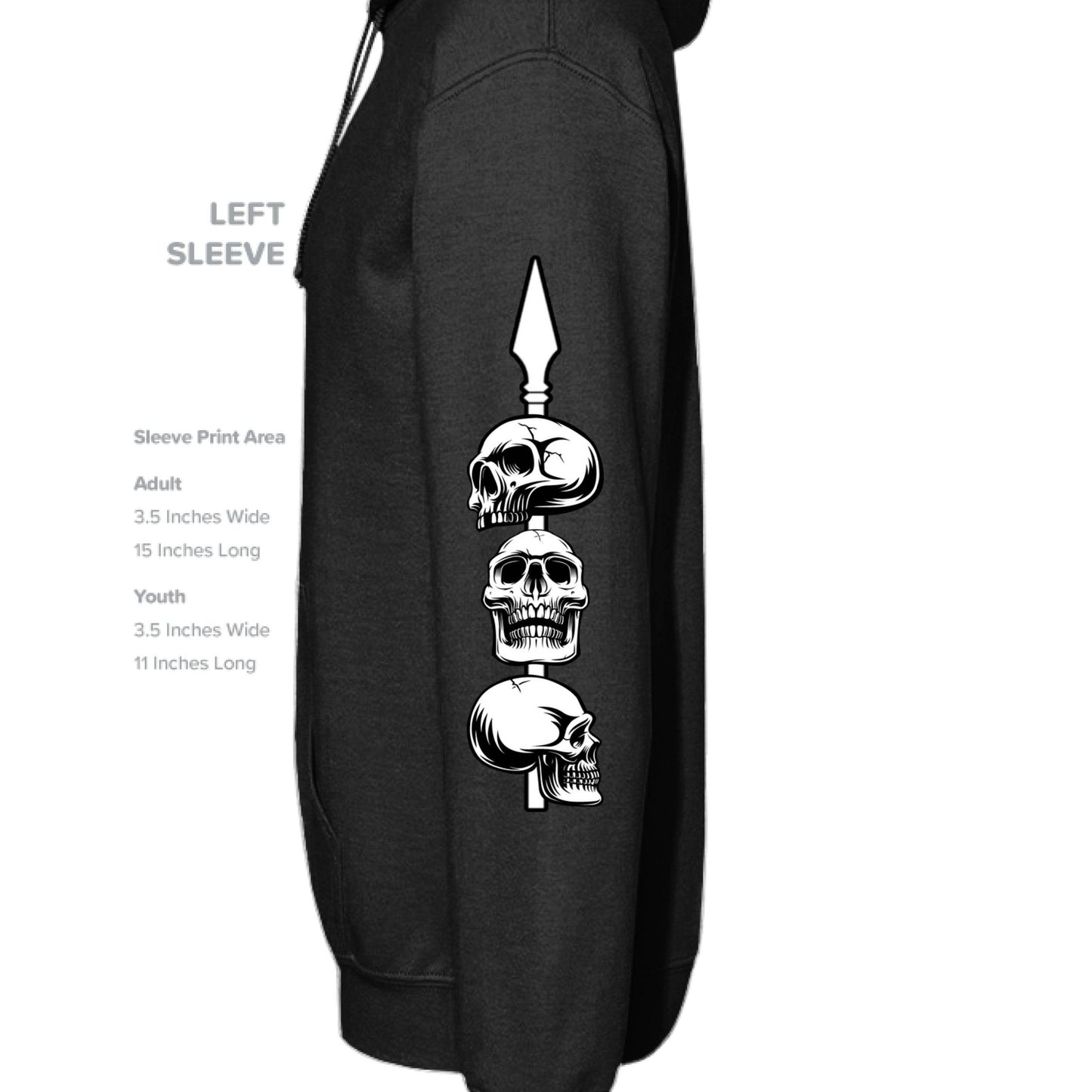 Grave Digs My Little Nightmare 6 Unisex Hoodie - BLACK / XS