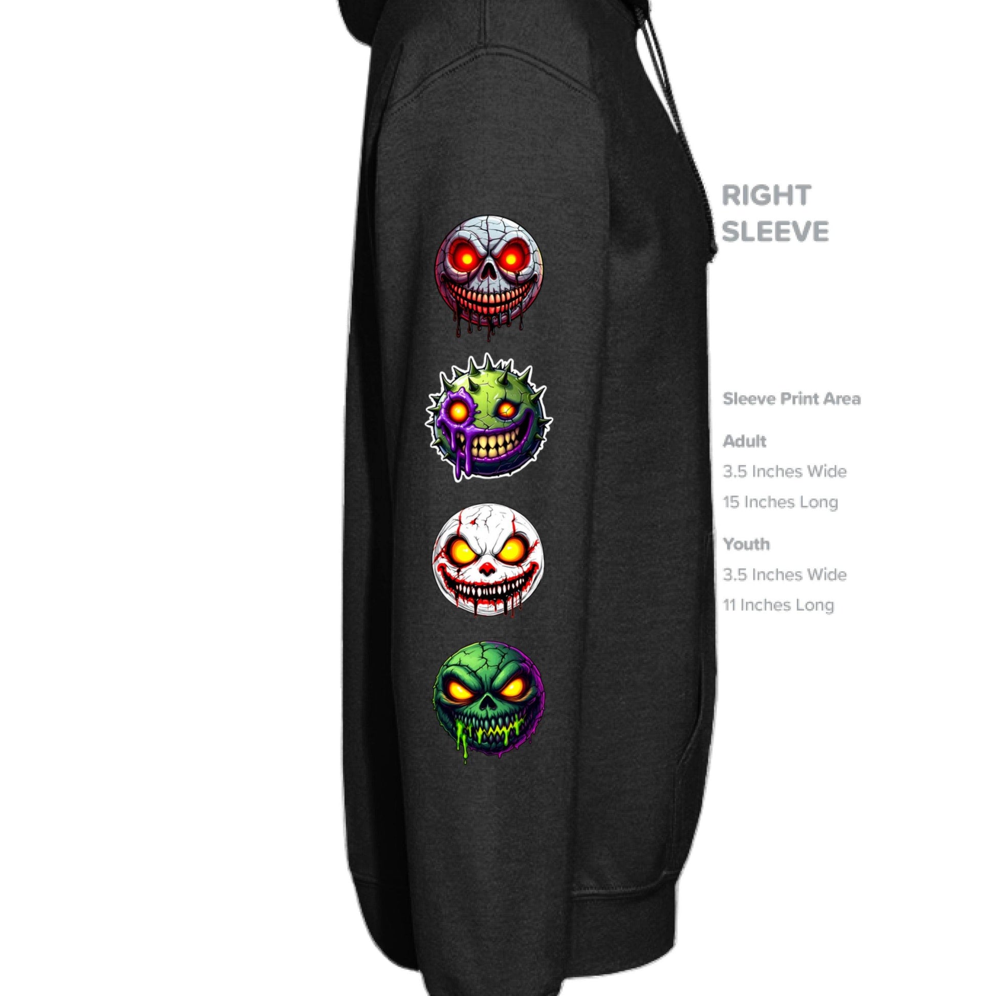 Grave Digs NecroNemoticons 32 Unisex Hoodie - BLACK / XS
